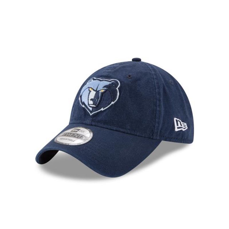 NBA Memphis Grizzlies Core Classic 9Twenty Adjustable (RQB2288) - Blue New Era Caps